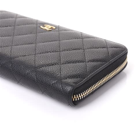 chanel 2013 zip wallet wristlet|chanel large zip around wallet.